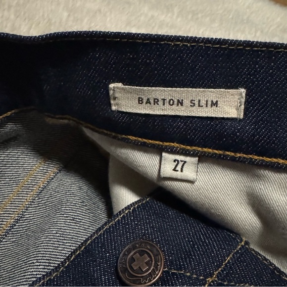 NWT Imogene + Willie Barton Slim Indigo Rigid Jeans - Size 27 - Picture 4 of 6